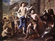 POUSSIN, Nicolas The Triumph of David a oil painting artist
